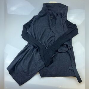 rag & bone Black and Gray Women's Jacket